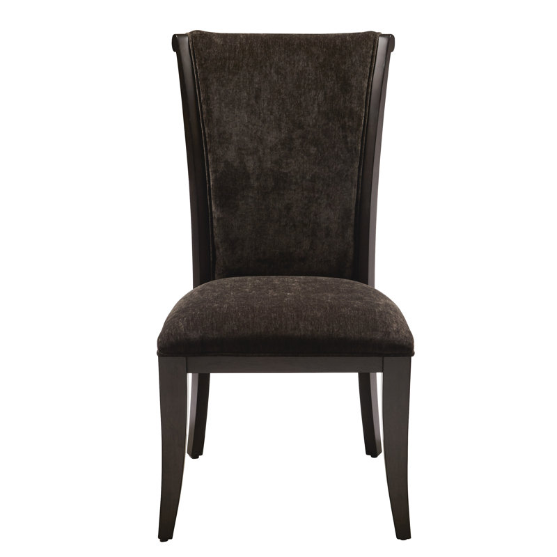 Mercer41 Adelina Velvet Solid Back Side Chair Wayfair